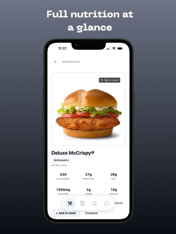 NutrientMAXX iPad screenshot