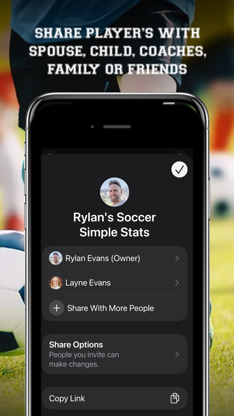 Soccer Simple Stats Tracker screenshot 4