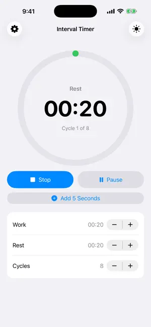 ProSportsApps - Interval Timer screenshot 3