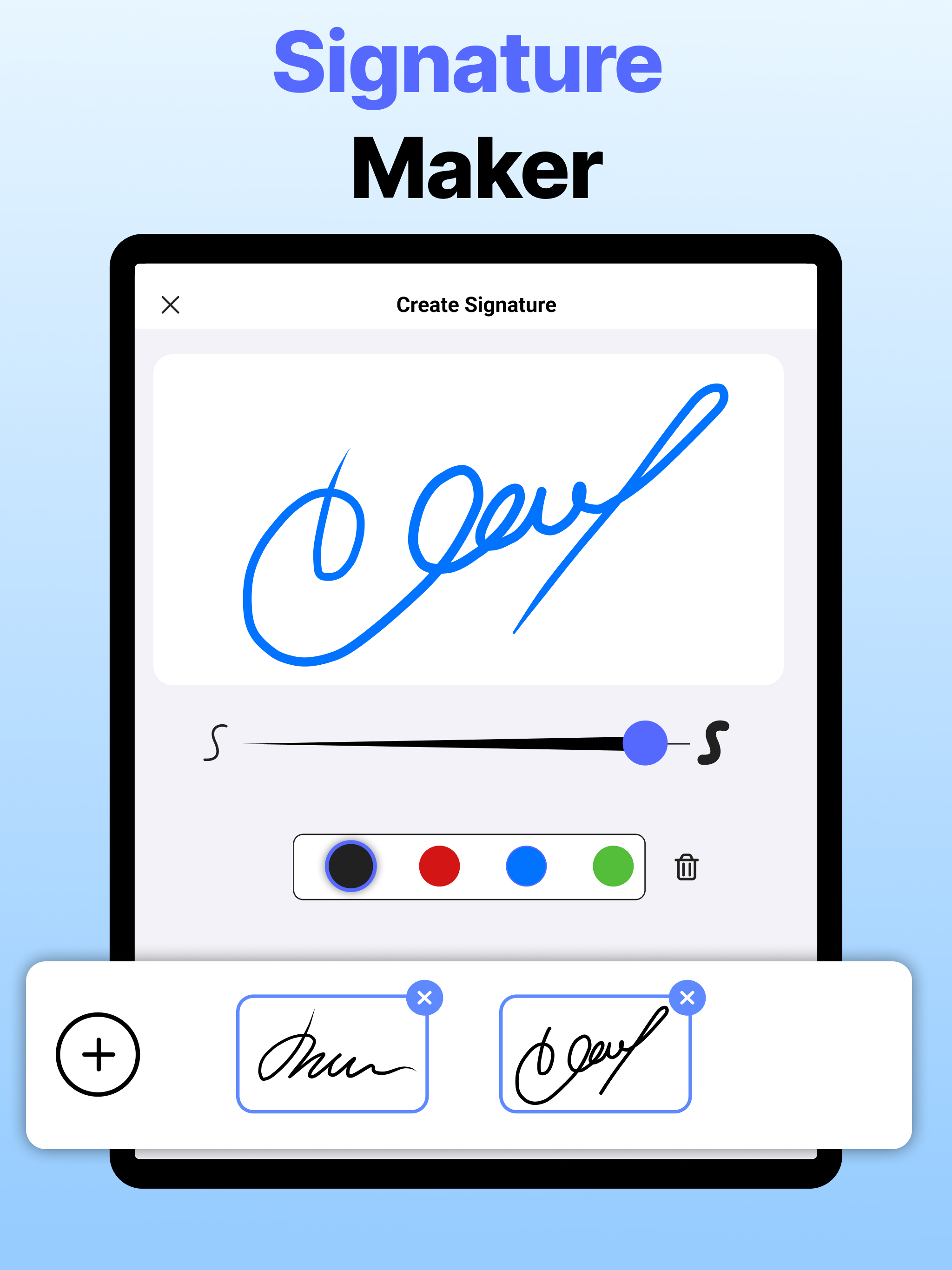 Signature maker PDF: ScanMo screenshot 5