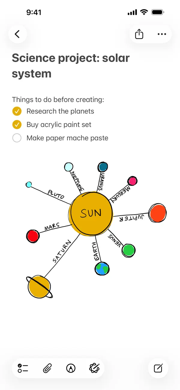 Apple Notizen Screenshot 3