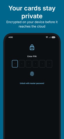 Card Wallet - CardWarden Screenshot 9 of 9