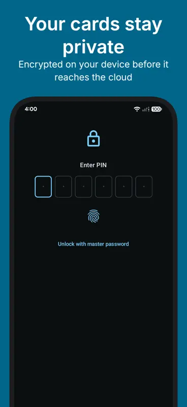 Card Wallet - CardWarden screenshot 9 of 9