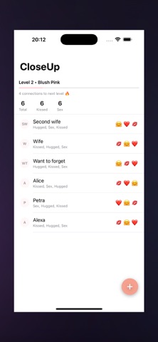 CloseUpLog screenshot