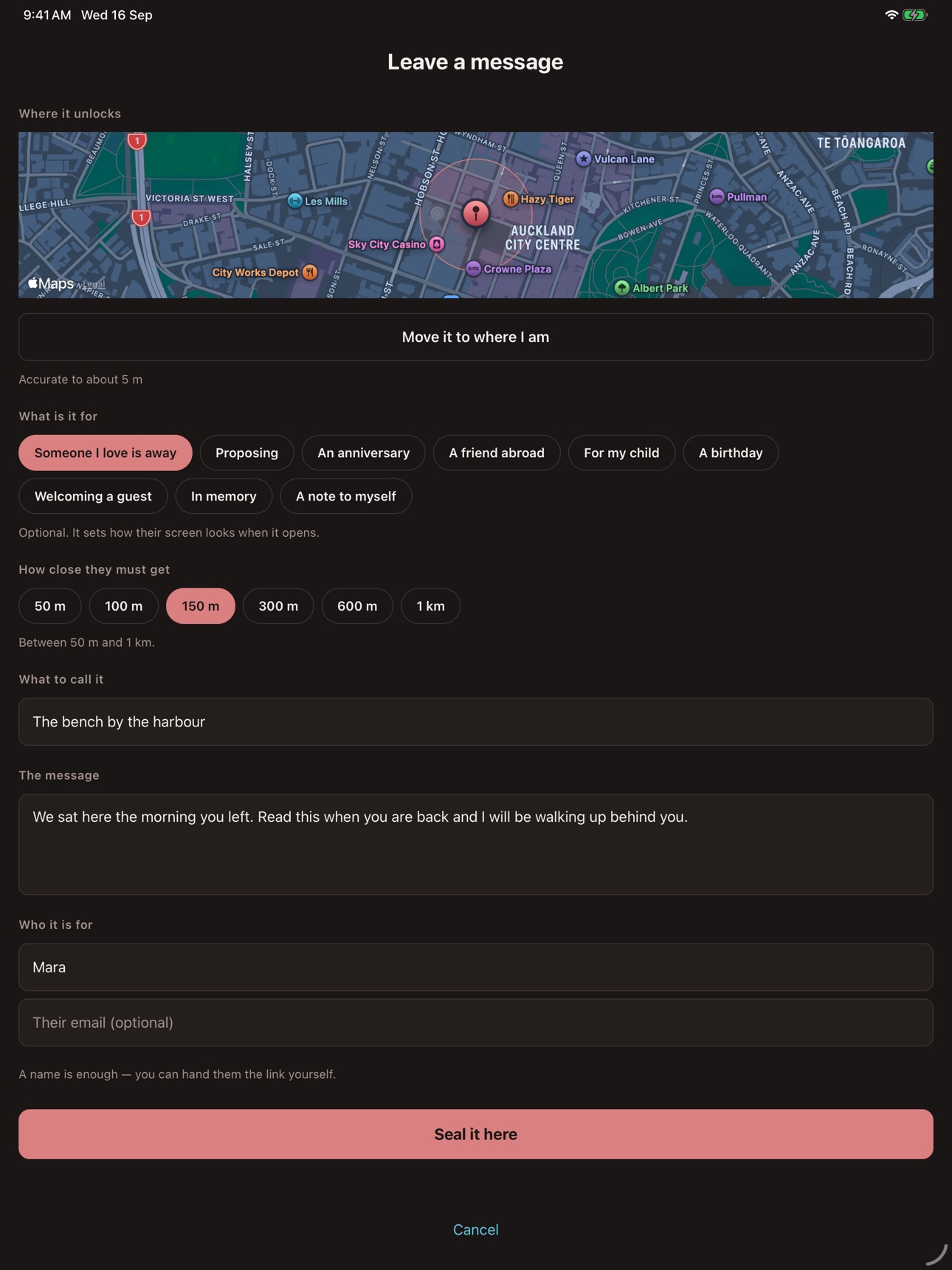 Screenshot 4 of Echo — Sealed Until Arrival