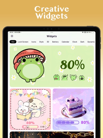 Cool Maker: Wallpaper & Font iPad screenshot