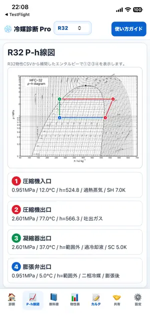 冷媒診断Pro screenshot 3