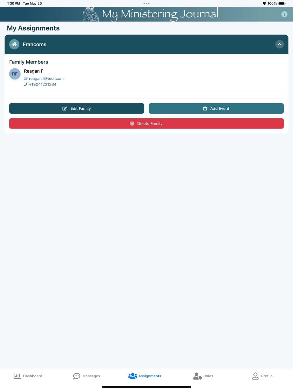 iPad screenshot