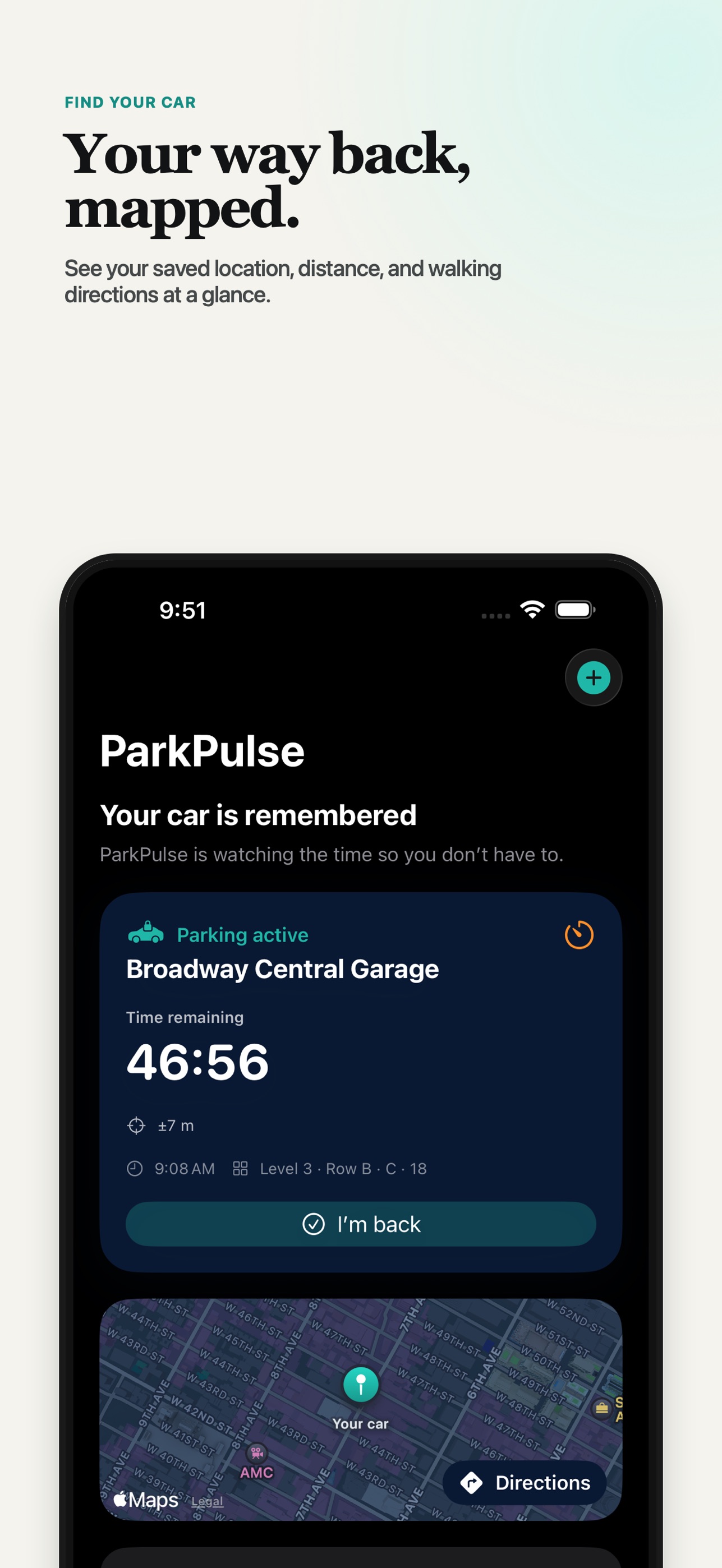 Screenshot 3 of ParkPulse: Parking Timer