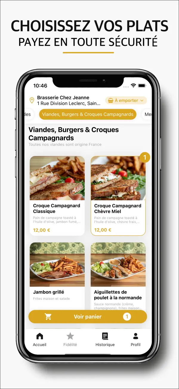 Screenshot #1 pour Brasserie chez Jeanne
