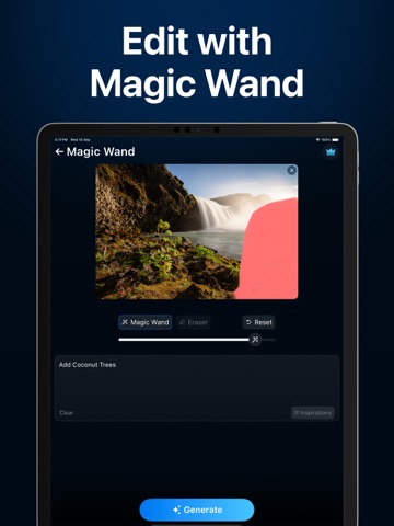 AI Art Generator - ArtQ iPad screenshot