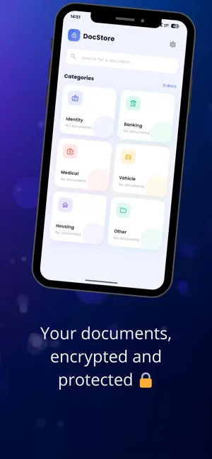 DocStore-Document Vault screenshot 1