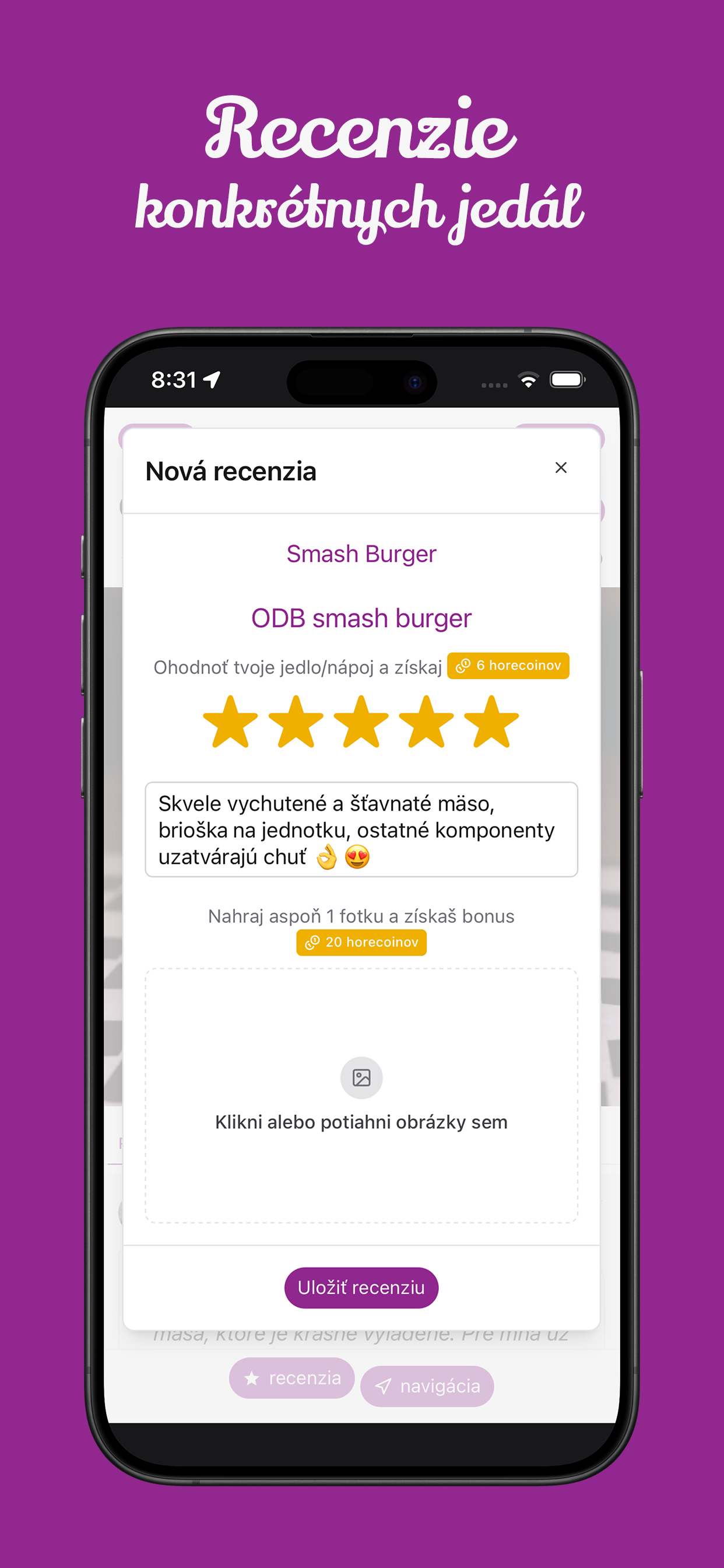 Horecon: Food search & reviews screenshot 3