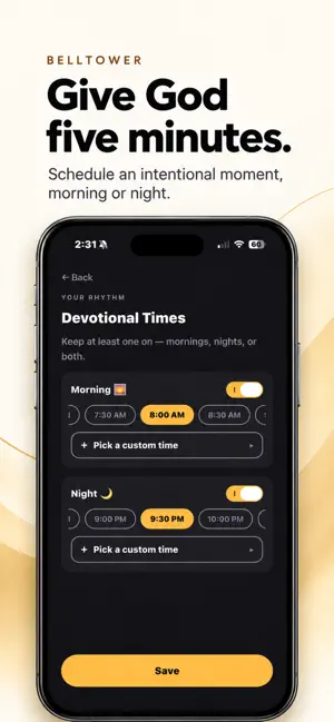 Belltower: Daily Devotional screenshot 1