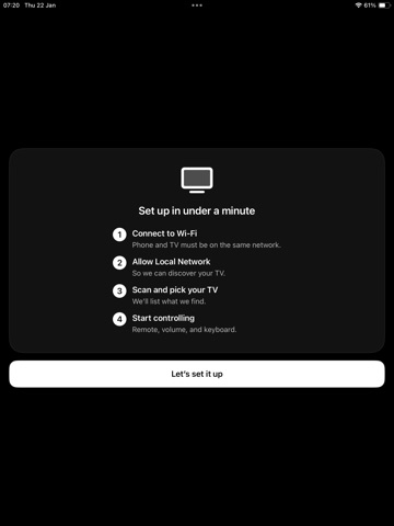 Smart TV Remote+ for Samsung iPad screenshot