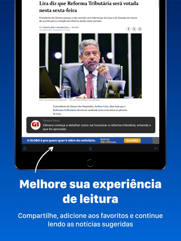 Screenshot #6 pour Jornais Brasileiros