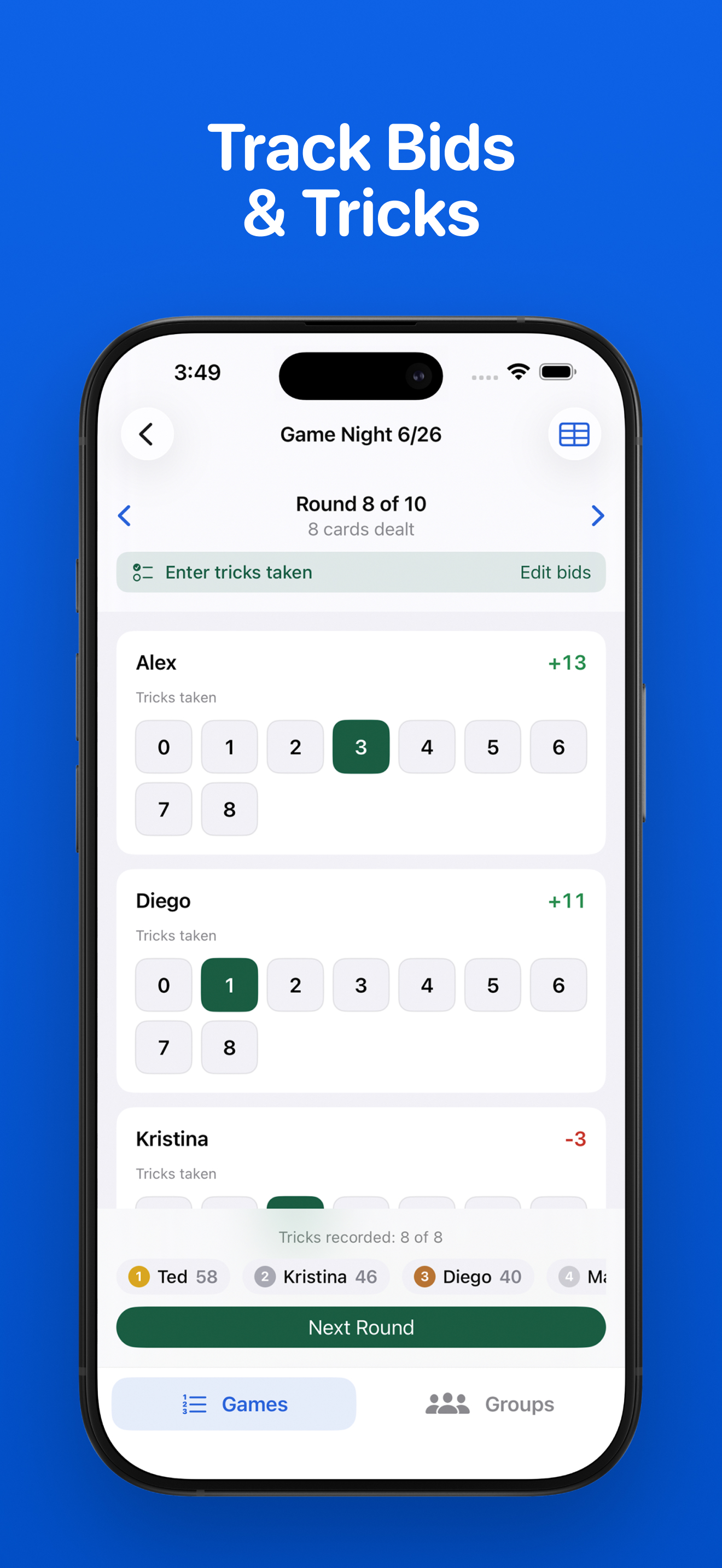 Plus 10 Scorecard screenshot 3