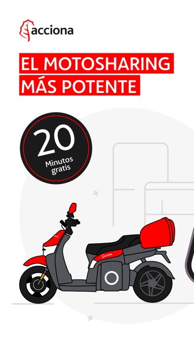 ACCIONA motosharing movilidad iPhone screenshot 1