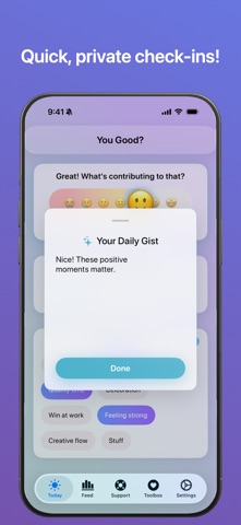 Glimr: Daily Mental Wellness screenshot