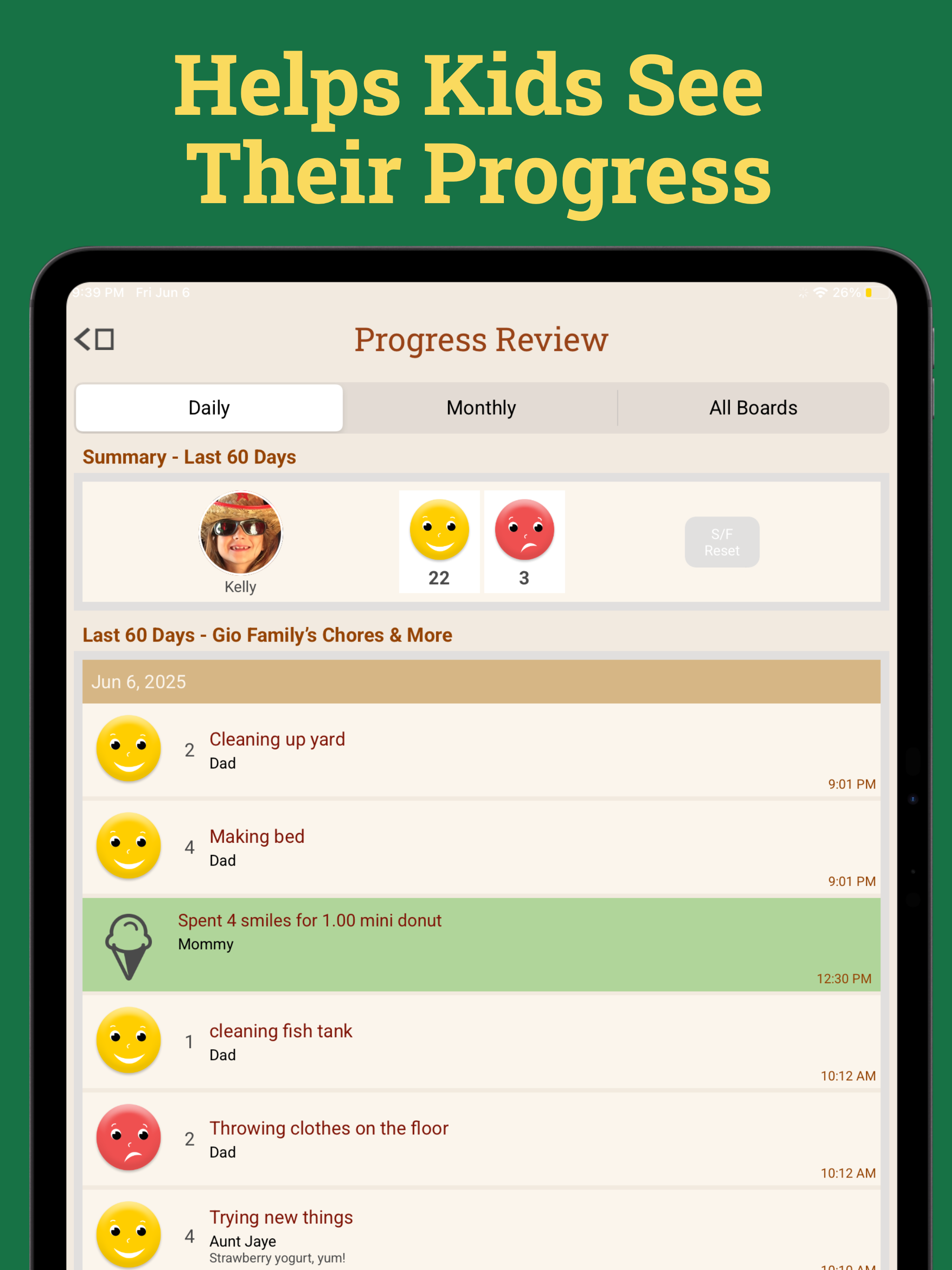 Smiles & Frowns - Kids View screenshot 9