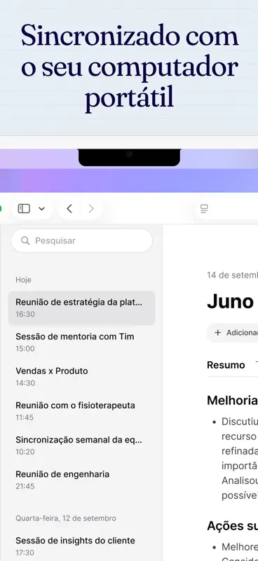 Céu: Transcrição e Notas IA screenshot 5 of 8
