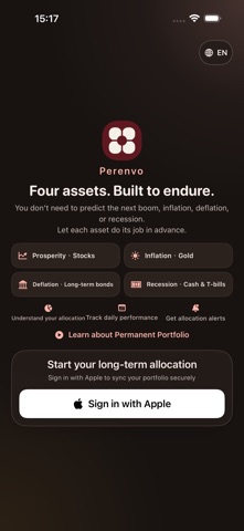 Perenvo: Portfolio Tracker Screenshot 1 of 5