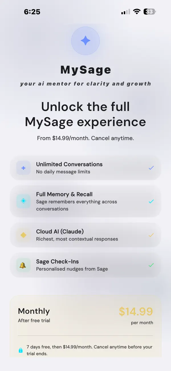 MySage Screenshot 3