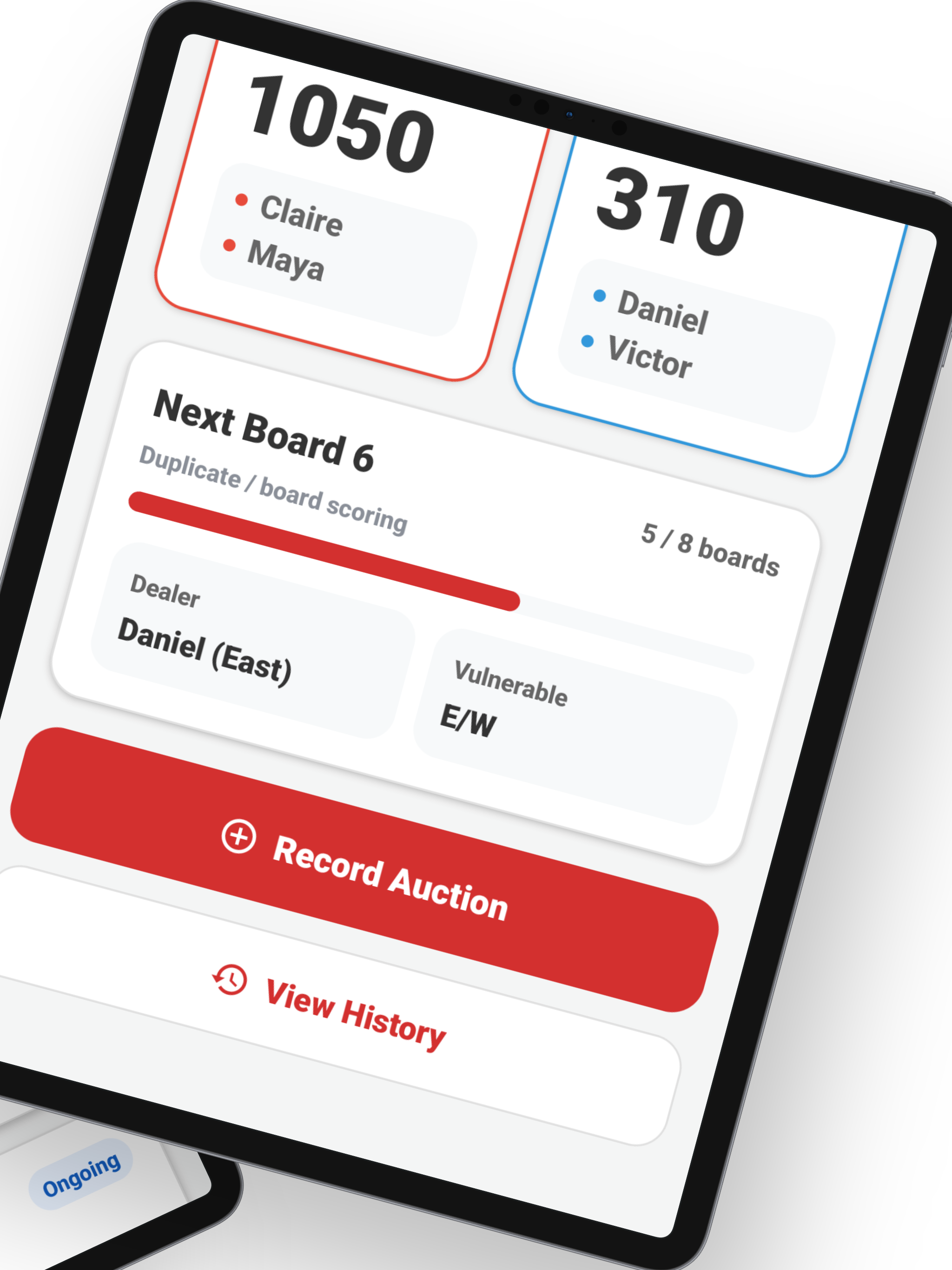 Punto: Bridge & Spades Scores screenshot 8