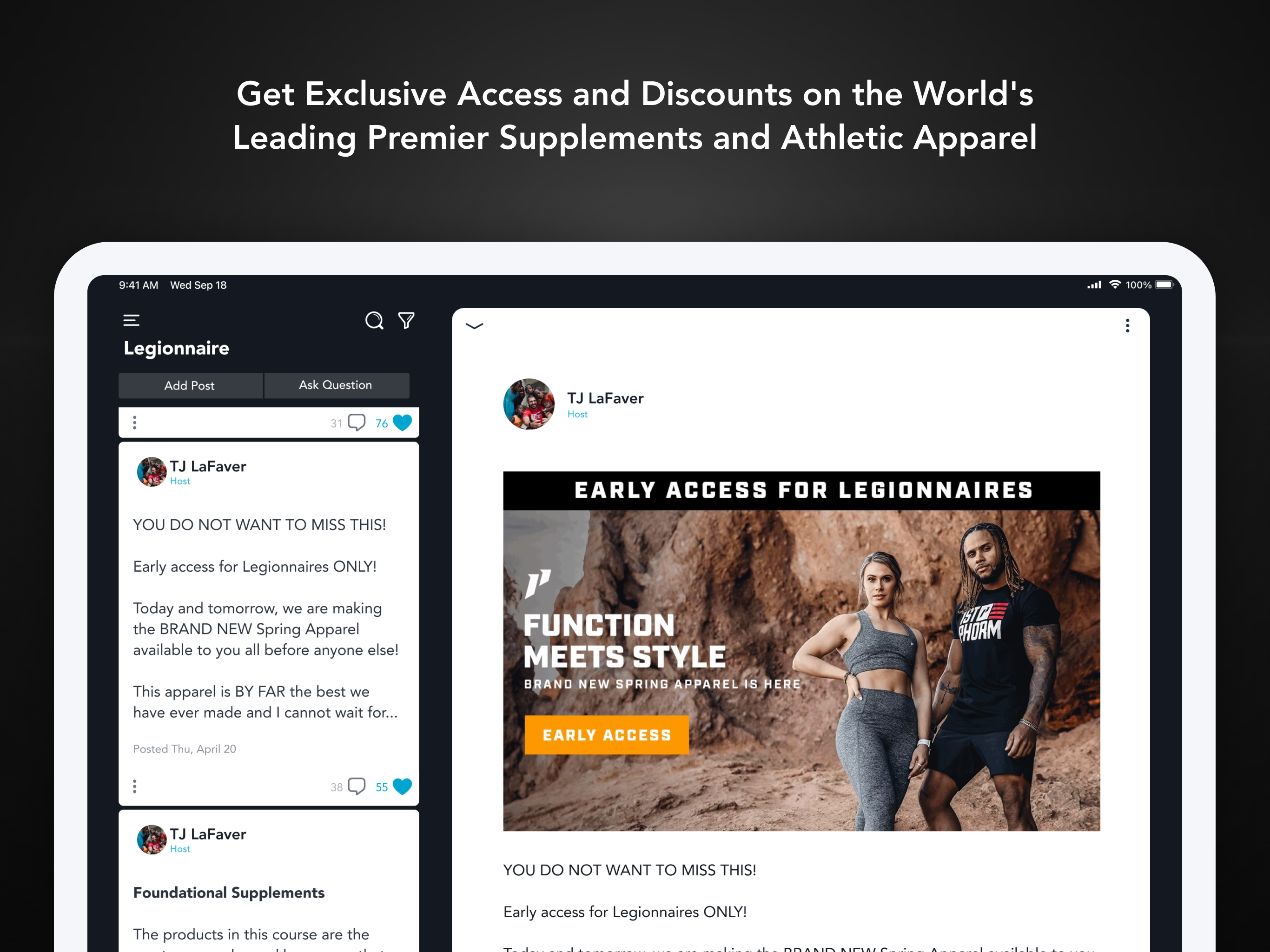Legionnaire Connect
