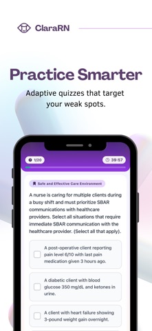 ClaraRN Pass NCLEX Confidently Screenshot 7 of 9