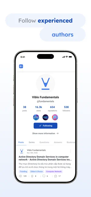 Viblo iPhone screenshot 6