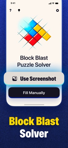 Block Blast Black Solver screenshot