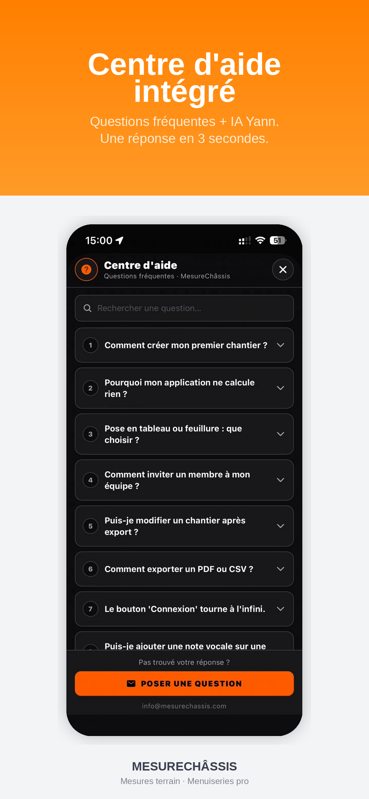 Mesure Châssis screenshot 7