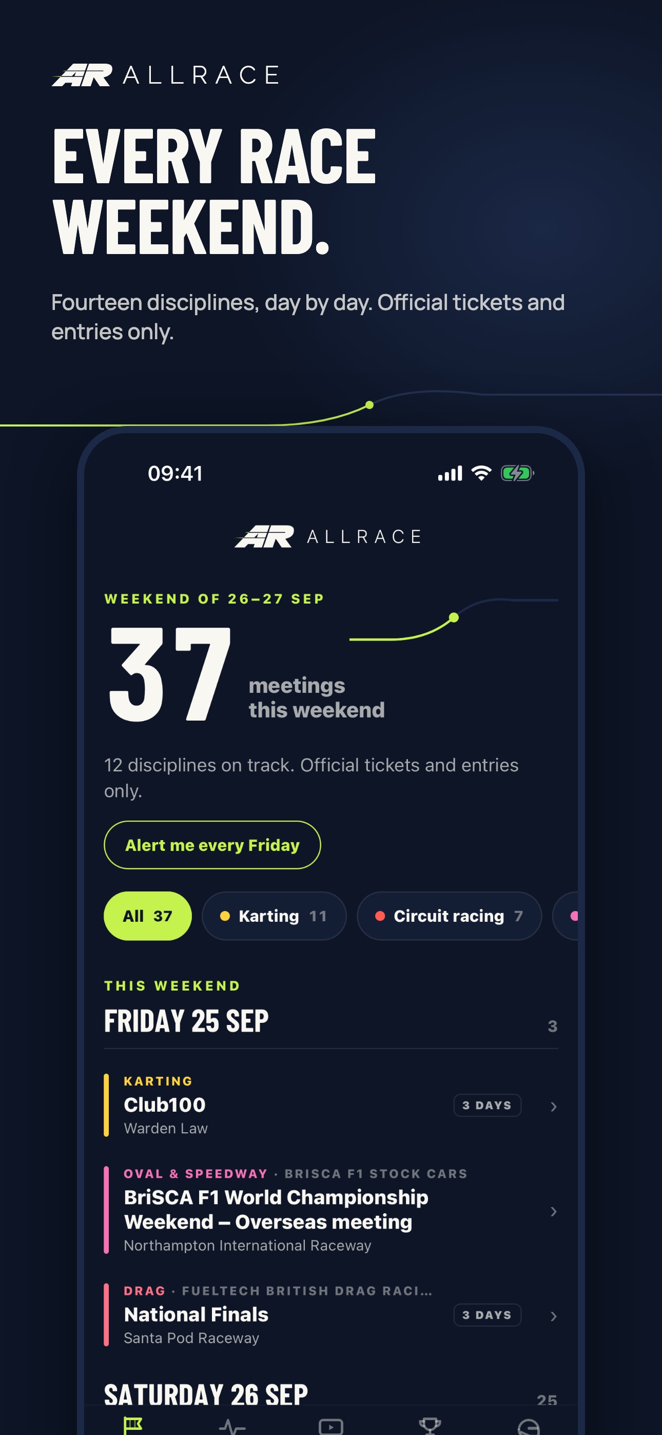 Screenshot 1 of AllRace UK