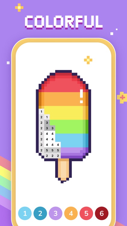 Bit Color by Number: Pixel Art screenshot-0