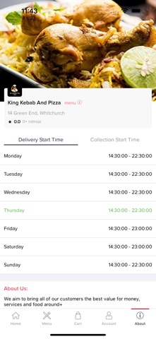 King Kebab And Pizza Online screenshot