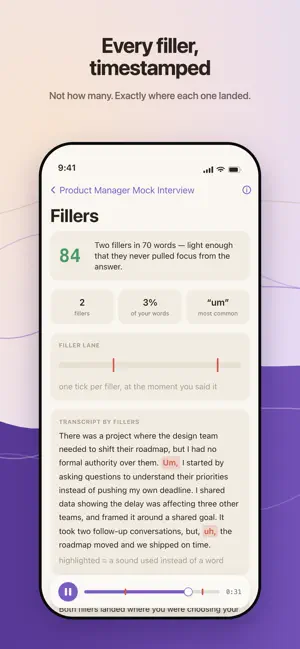 Presence Public Speaking Coach screenshot 3