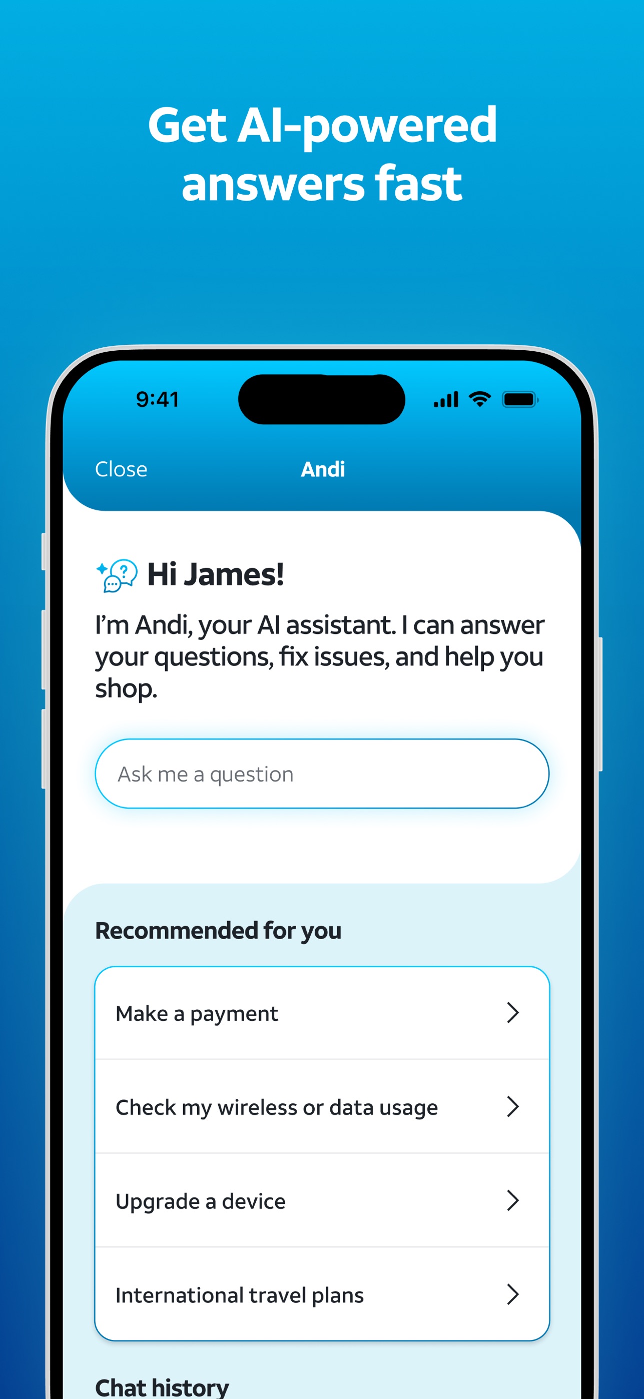 Screenshot 3 of AT&T