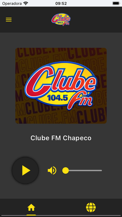 Rádio Clube FM Chapecó Screenshot