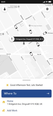 Dingwall Taxis screenshot