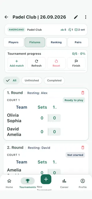 PadelAll: Padel Tournaments screenshot 4