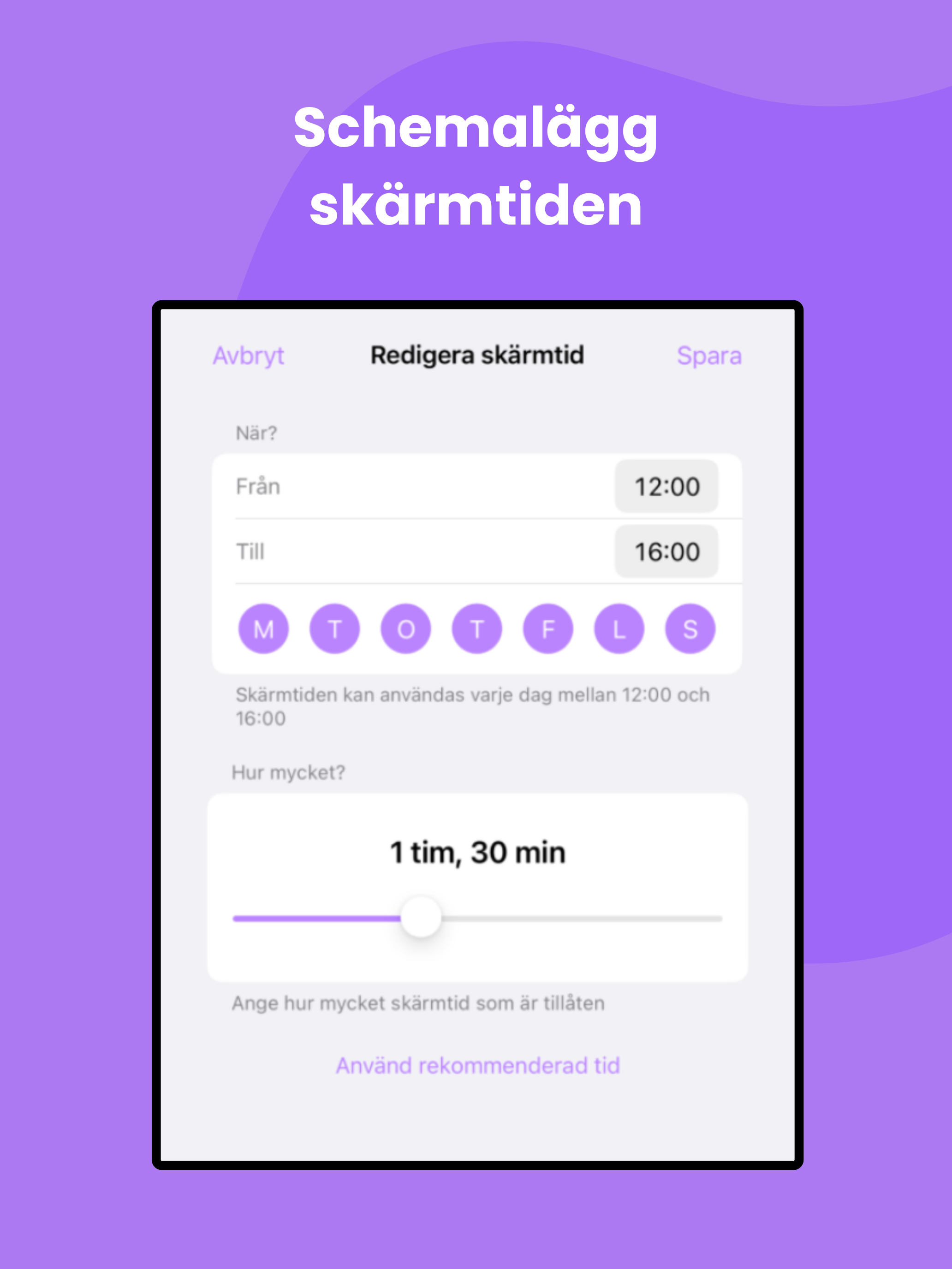 Oppi: Pausa skärmtid matte