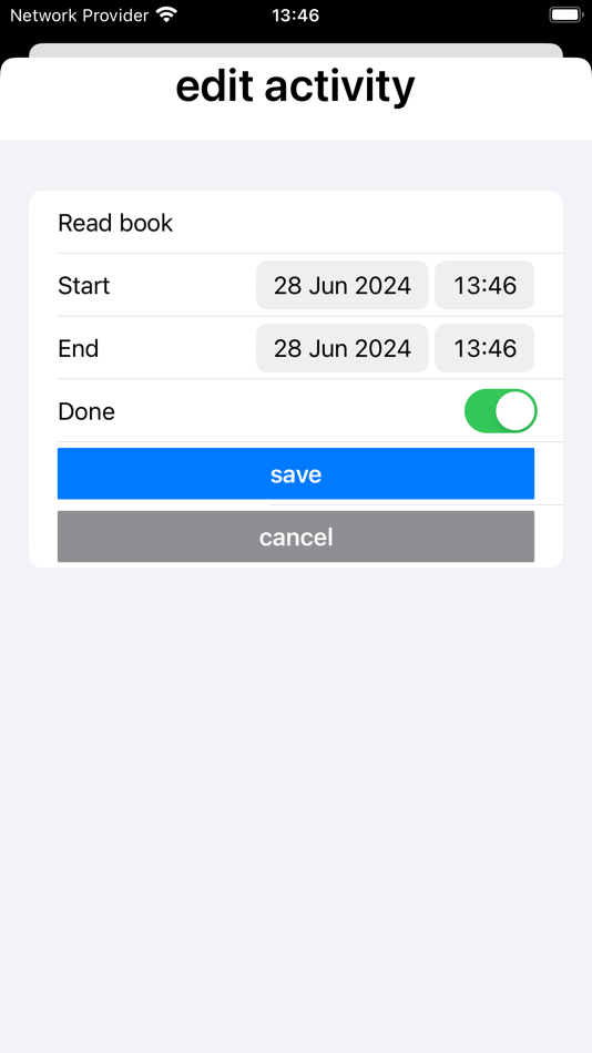 #2. Activity-Recorder (iOS) 由: Xiangwen Sun