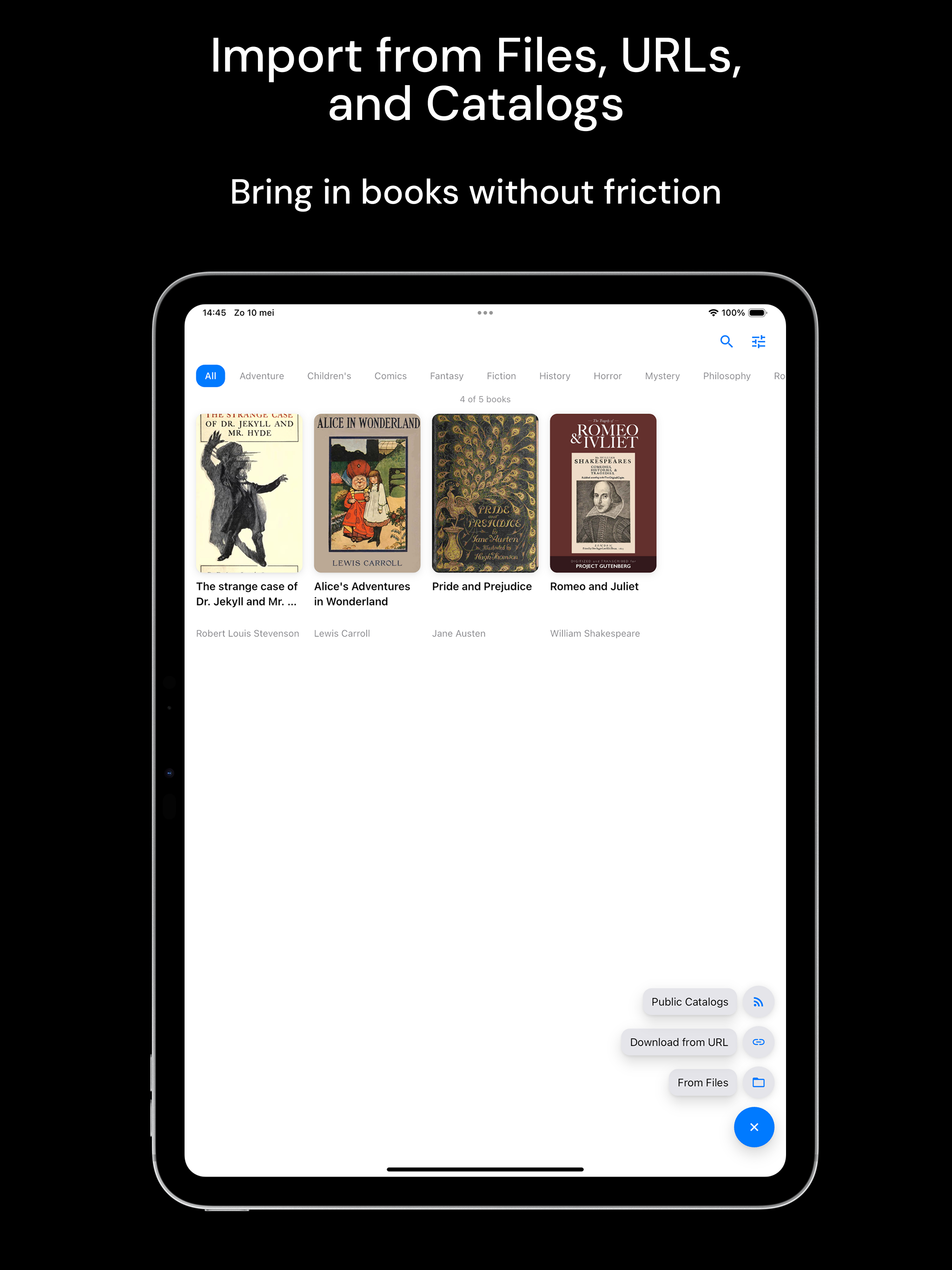 Fablum: EPUB & PDF Reader