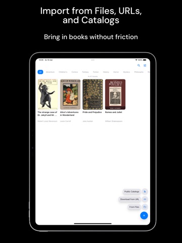 Fablum: EPUB & PDF Reader ipad screenshot 4