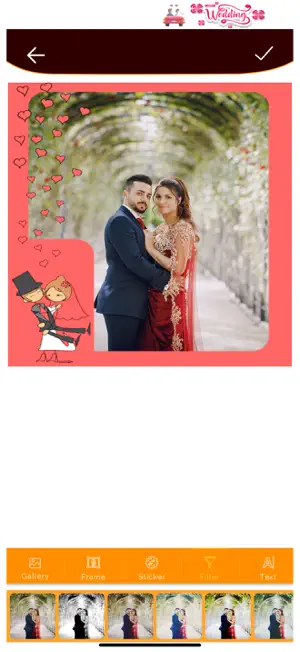 Wedding SnapSquare - LoveLens screenshot 2