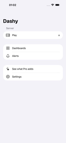 Dashy - Monitorización iPhone screenshot 2