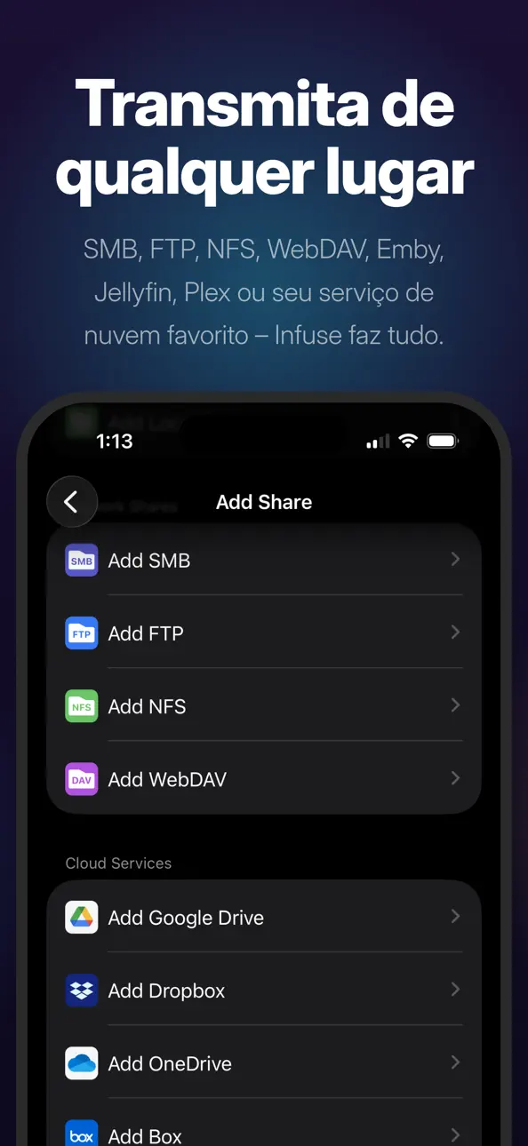 Infuse Plus screenshot 5 - iOS app interface