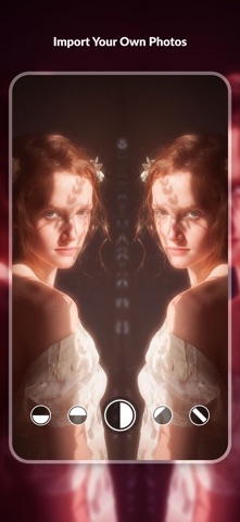 MirrorCam: Symmetry Maker iPhone screenshot
