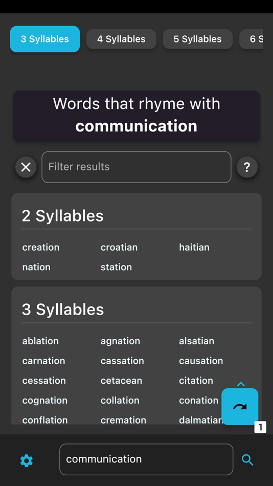 #3. Rhymit: Rhyming dictionary (iOS) 由: Ivo Fernandes